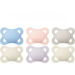 Lot de 2 sucettes original tendance 2-6 mois coloris aléatoire