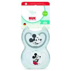 Lot de 2 sucettes perfect match air 18-36 mois mickey