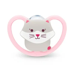 Lot de 2 sucettes perfect match air 18-36 mois chat/ours polaire