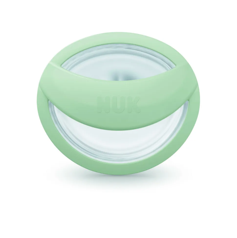 Lot de 2 sucettes perfect match 0-6 mois vert / bleu