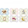 Lot de 2 sucettes perfect nuit tendance 2-6 mois coloris aléatoire