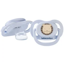 Lot de 2 sucettes physiologiques air confort 18-36 mois sand