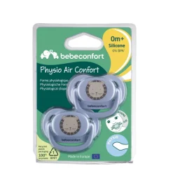 Lot de 2 sucettes physiologiques air confort 18-36 mois sand