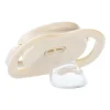 Lot de 2 sucettes physiologiques silicone air confort 0-6 mois sand