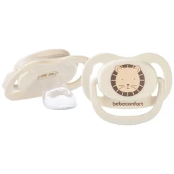Lot de 2 sucettes physiologiques silicone air confort 0-6 mois sand