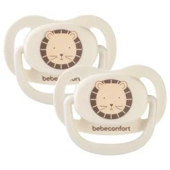 Lot de 2 sucettes physiologiques silicone air confort 0-6 mois sand