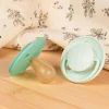 Lot de 2 sucettes rondes 6 mois+ originale vert clair et foncé