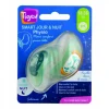 Lot de 2 sucettes smart jour et nuit silicone 18-36mois