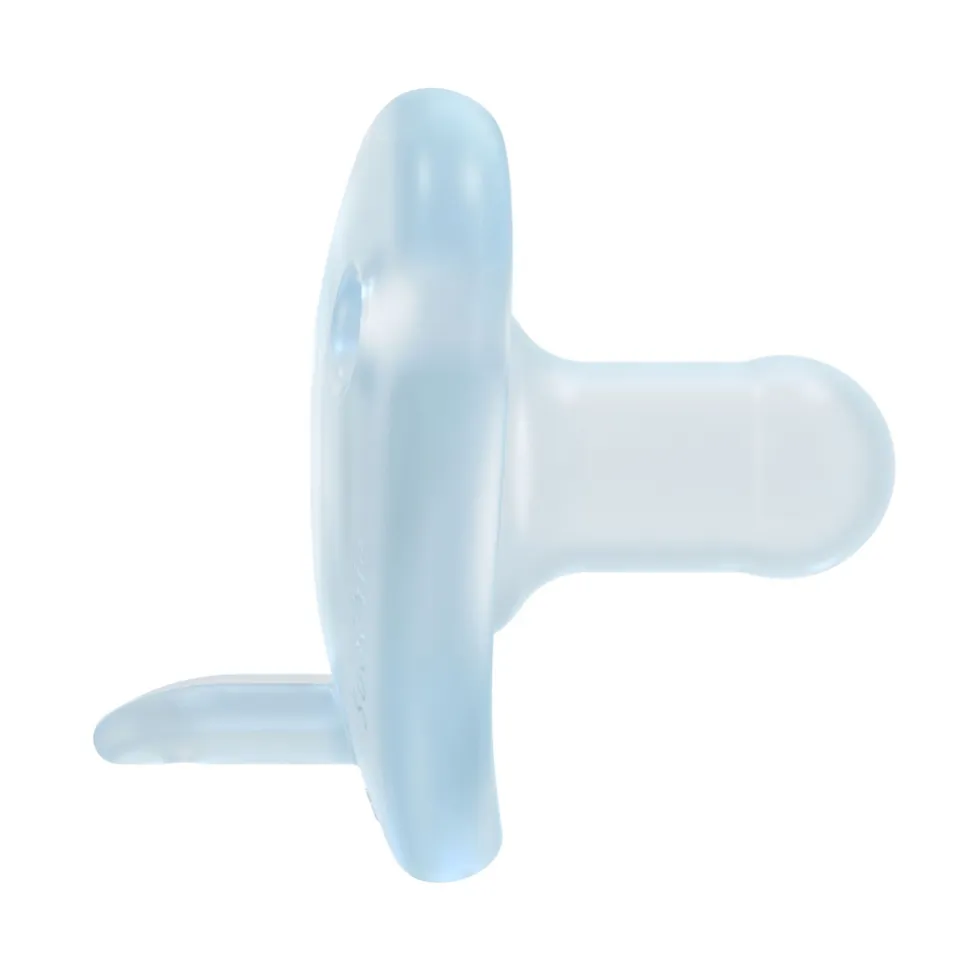 Lot de 2 sucettes soothie 0-6 mois bleu