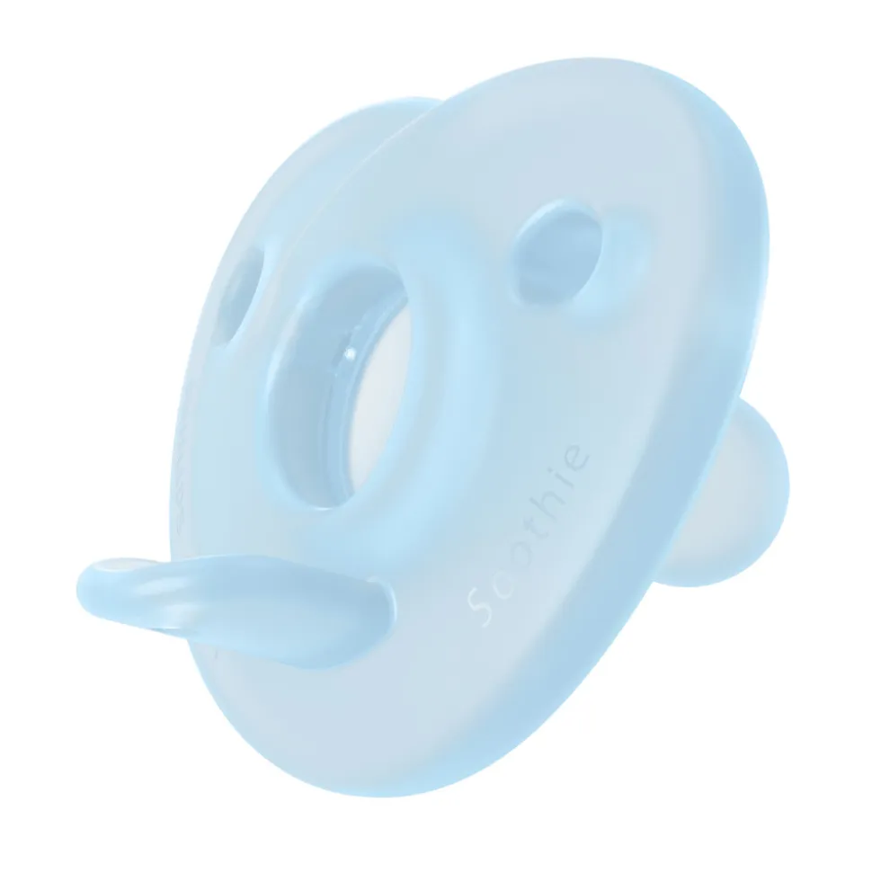 Lot de 2 sucettes soothie 0-6 mois bleu