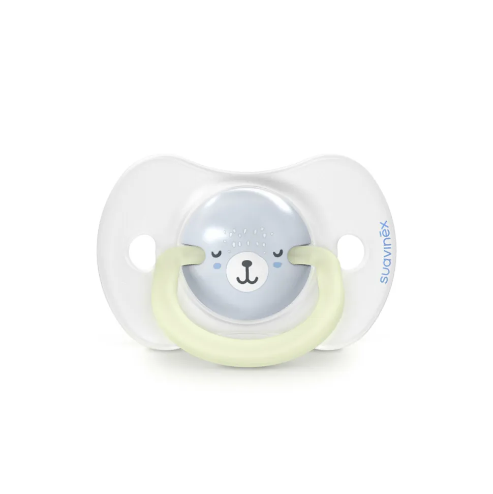Lot de 2 sucettes symétriques sx pro wild&free 6-18 mois bleu