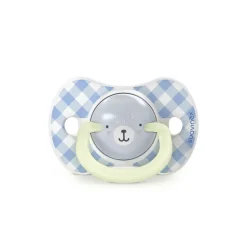 Lot de 2 sucettes symétriques sx pro wild&free 6-18 mois bleu