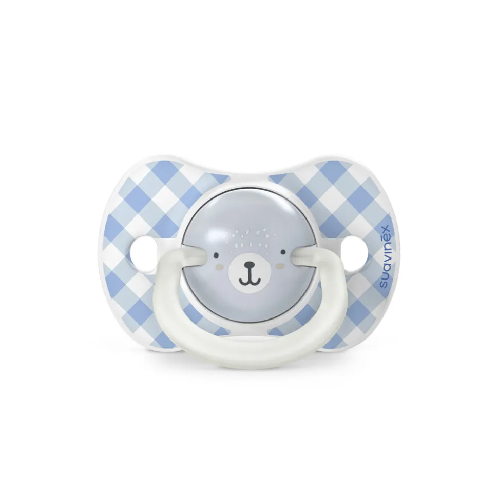 Lot de 2 sucettes symétriques sx pro wild&free 6-18 mois bleu