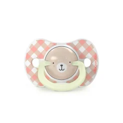 Lot de 2 sucettes symétriques sx pro wild&free 0-6 mois rose