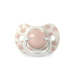 Lot de 2 sucettes symétriques sx pro birdies 6-18 mois rose