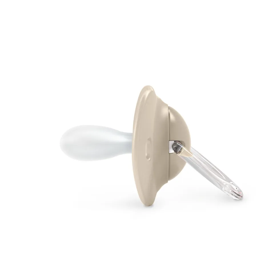 Lot de 2 sucettes symétriques sx pro birdies 18 mois et + beige