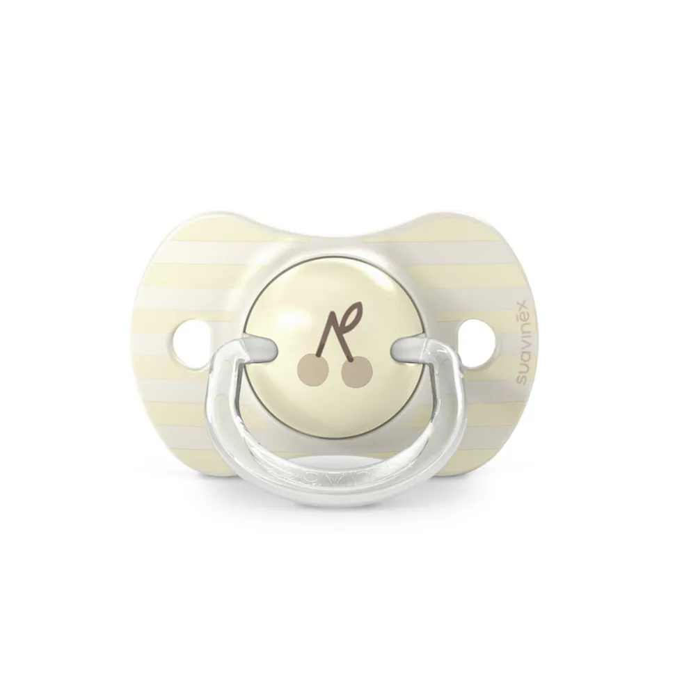 Lot de 2 sucettes symétriques sx pro birdies 18 mois et + beige