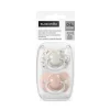 Lot de 2 sucettes symétriques sx pro birdies 0-6 mois rose