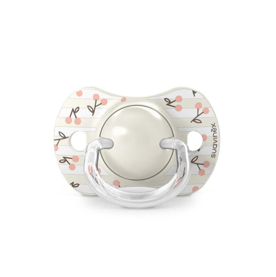 Lot de 2 sucettes symétriques sx pro birdies 0-6 mois rose