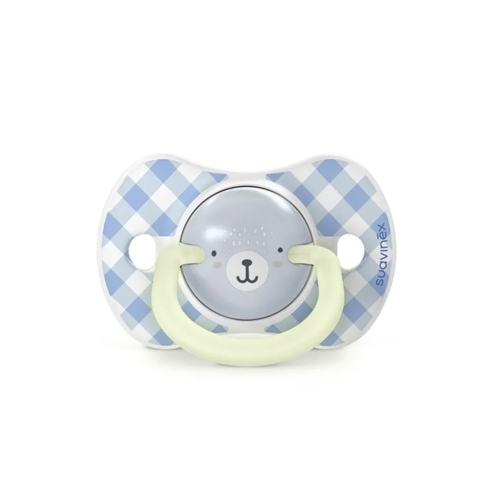 Lot de 2 sucettes symétriques sx pro wild&free 0-6 mois bleu