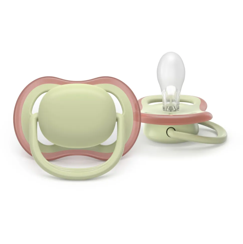 Lot de 2 sucettes ultra air 6-18 mois scf087/18
