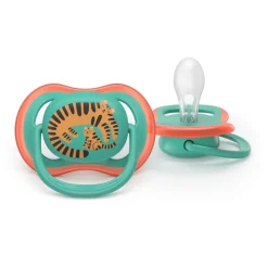 Lot de 2 sucettes ultra air 6-18 mois scf087/15