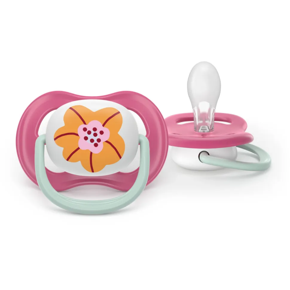 Lot de 2 sucettes ultra air 6-18 mois scf080/28
