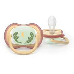 Lot de 2 sucettes ultra air 0-6 mois scf087/09