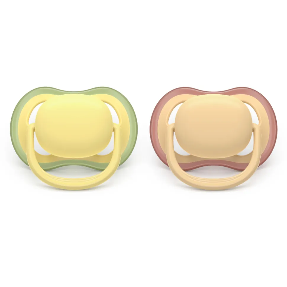 Lot de 2 sucettes ultra air 0-6 mois scf087/07