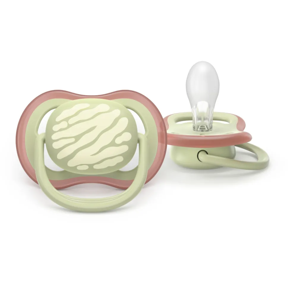 Lot de 2 sucettes ultra air 18 mois et plus scf349/51