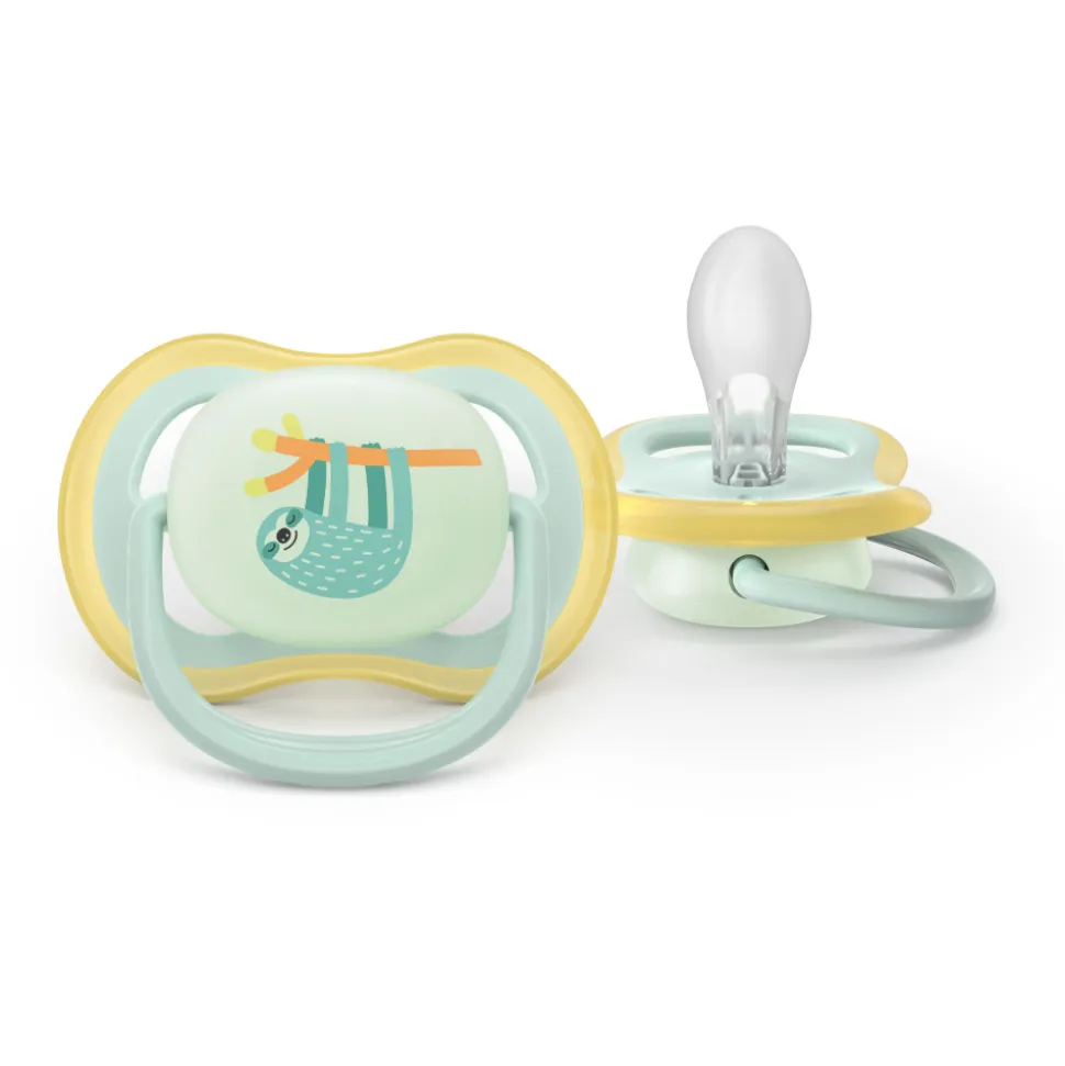 Lot de 2 sucettes ultra air 0-6 mois scf376/24