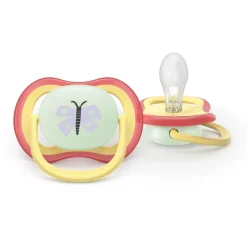 Lot de 2 sucettes ultra air 0-6 mois scf376/25
