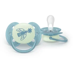 Lot de 2 sucettes ultra soft 18 mois et plus scf094/13