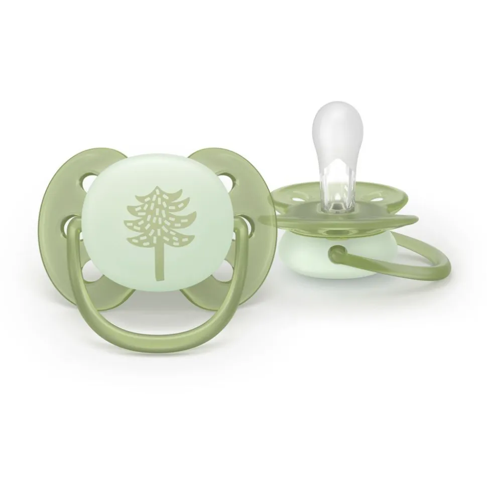 Lot de 2 sucettes ultra soft 18 mois et plus scf094/13