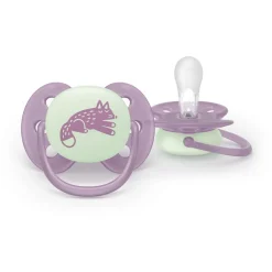 Lot de 2 sucettes ultra soft 6-18 mois scf094/12