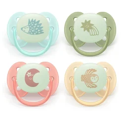 Lot de 2 sucettes ultra soft 0-6 mois scf094/11