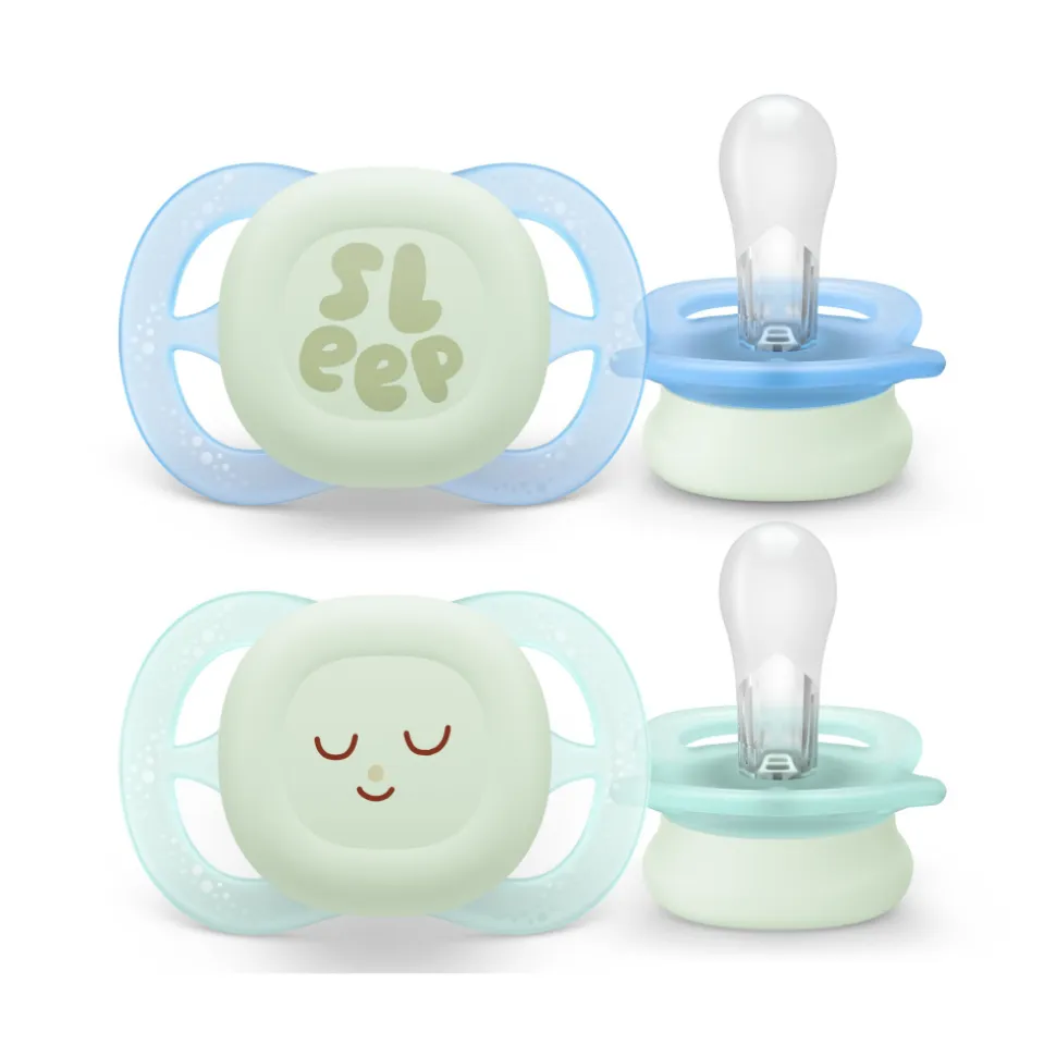 Lot de 2 sucettes ultra start 0-2 mois scf075/18