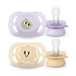 Lot de 2 sucettes ultra start 0-2 mois scf075/13
