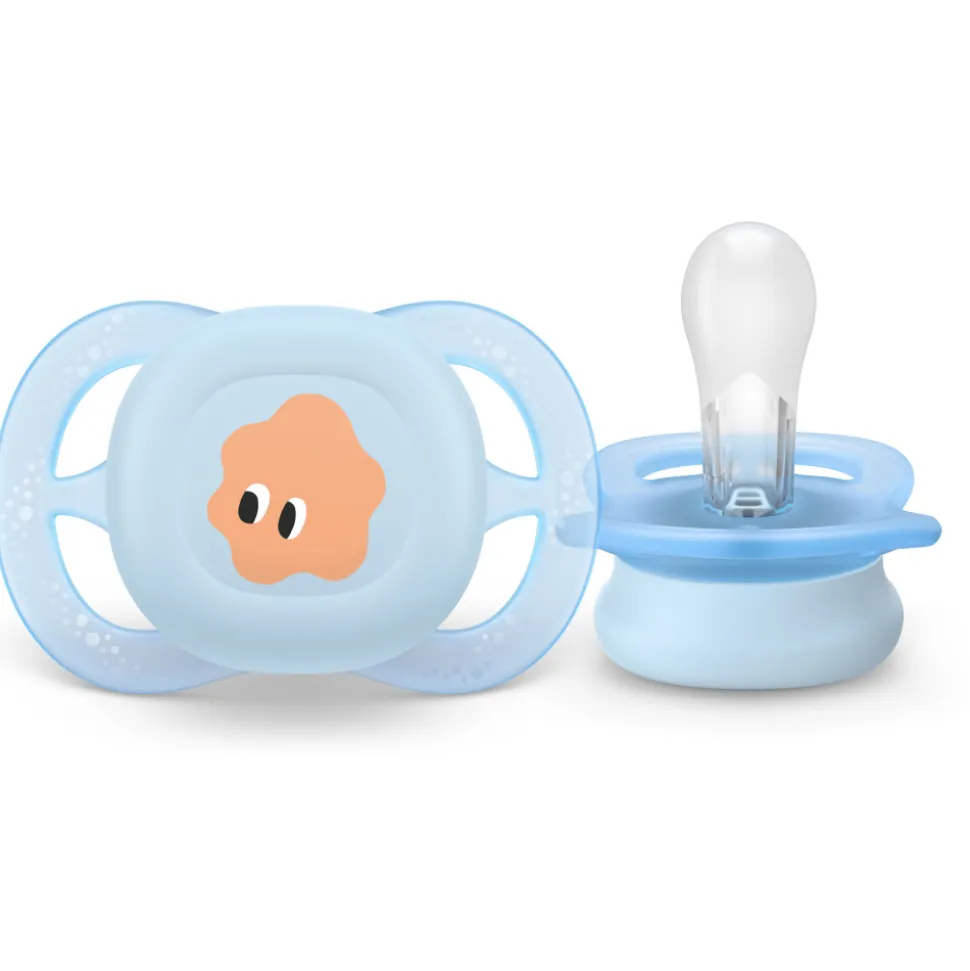 Lot de 2 sucettes ultra start 0-2 mois scf075/14