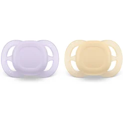 Lot de 2 sucettes ultra start 0-2 mois scf075/11