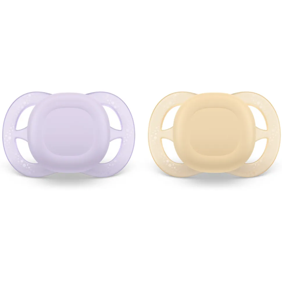 Lot de 2 sucettes ultra start 0-2 mois scf075/11