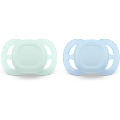 Lot de 2 sucettes ultra start 0-2 mois scf075/12