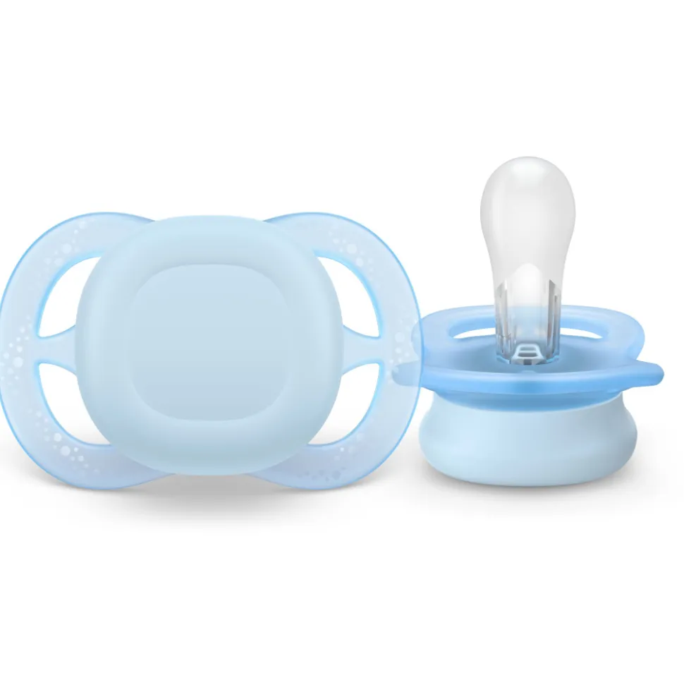 Lot de 2 sucettes ultra start 0-2 mois scf075/12