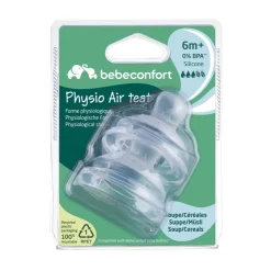 Lot de 2 tetines physio air y 6 mois