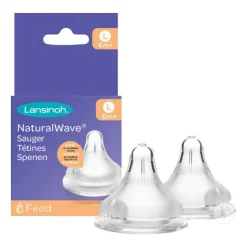 Lot de 2 tétines naturalwave l