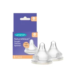 Lot de 2 tétines naturalwave xs