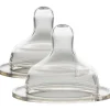 Lot de 2 tétines taille s 0-6 mois