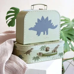 Lot de 2 valisettes dinosaures