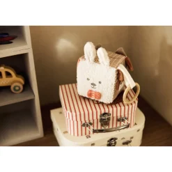 Lot de 2 valisettes à jouets enfant animal friends