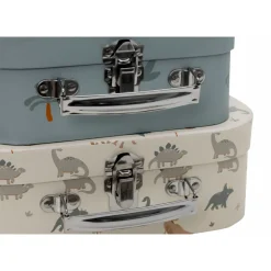 Lot de 2 valisettes à jouets enfant roarsome